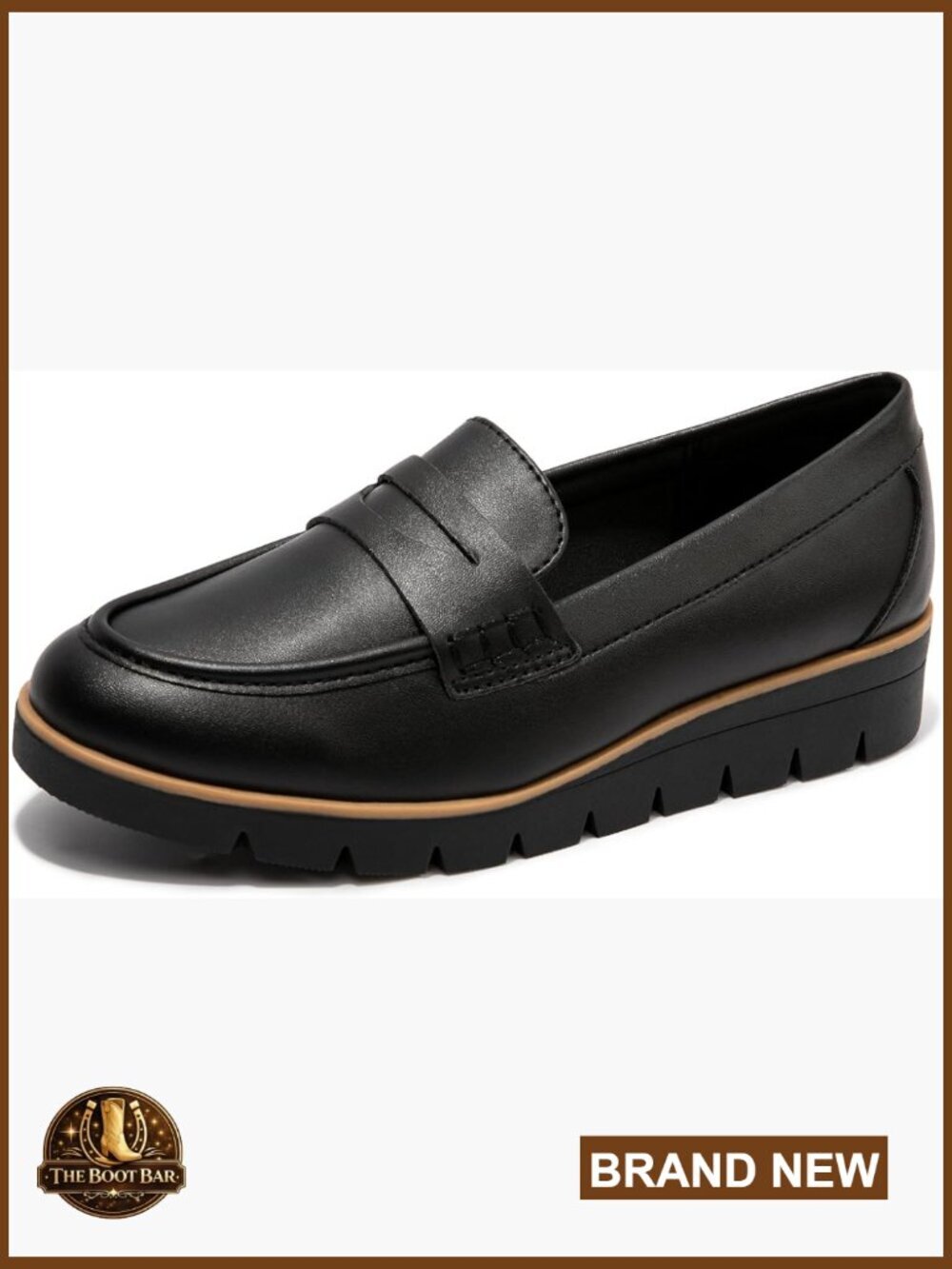 Women's Slip On Loafers PU Leather Suede Flat Work Shoes Comfort Casual